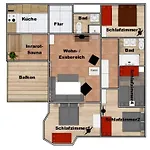 Daire Appartementhaus Zraunig *