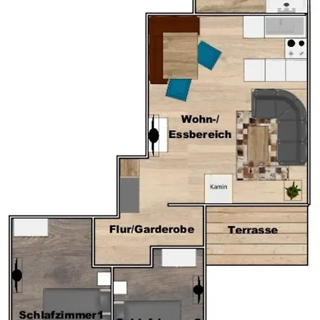 Appartementhaus Zraunig Lejlighed Flattach
